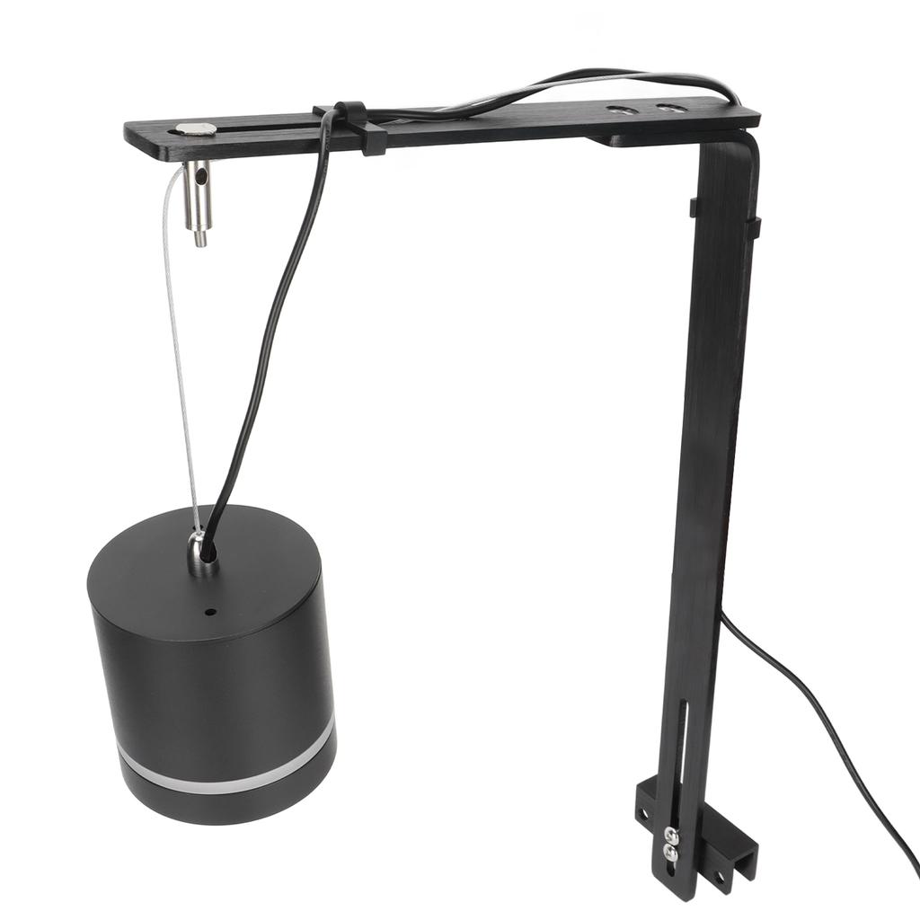 Saltwater Fish Tank Light Full Spectrum Fish Tank Lamp for Coral Planted Aquarium Fish Tank Black