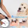 Electric Pet Nail Grinder USB Rechargeable Dog Nail Trimmer with LED Light 3 Grinding Methods Silent Portable Nail Grinder for Small to Large Dogs