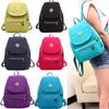 Mini Backpack Waterproof Women Purse Nylon Shoulder Rucksack Small Travel Bag
