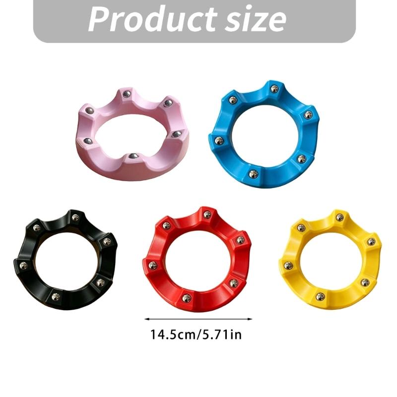 Light weight Bowling Ball Rotating Stand Smooth 360 Degrees Rotating Spinners for Easy Grinds and Polishing