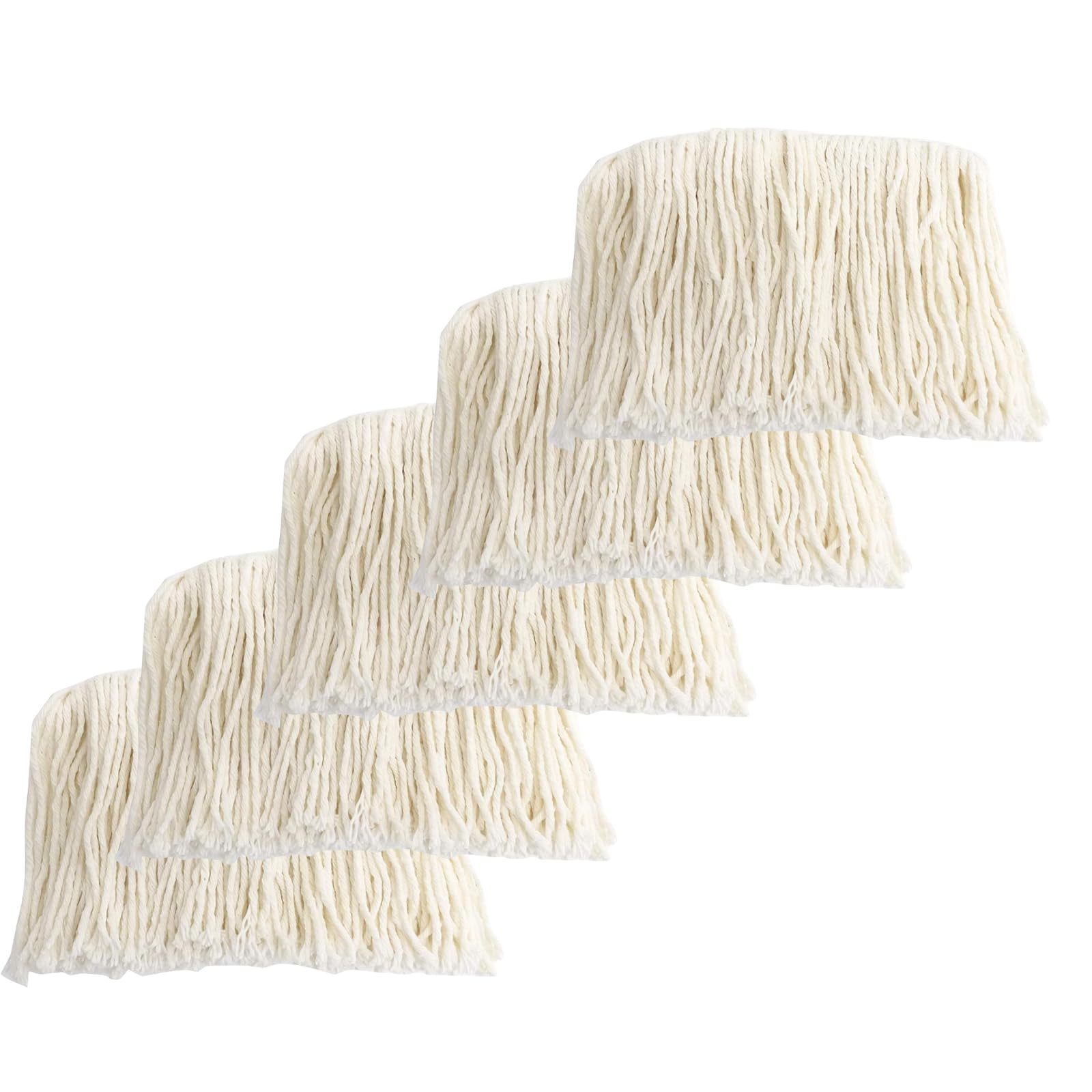 

Yamazaki Sangyo Сменная нить для влажной швабры Condor Нить-тряпка №8 Ширина 24см 150г Набор из 5 штук Сделано в Японии 203512 Y-3 белый