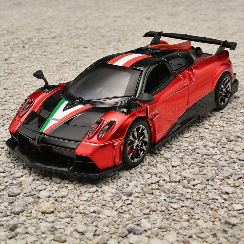 1:32 Pagani Imola Alloy Super Sports Car Model Diecasts Metal Track Racing Vehicles Car Model Sound and Light Childrens Toy Gift