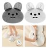 Shower Foot Back Scrubber Foot Washing Brush Silicone Massage Floor Mat Bathroom Non-slip Foot Wash Dead Skin Removal