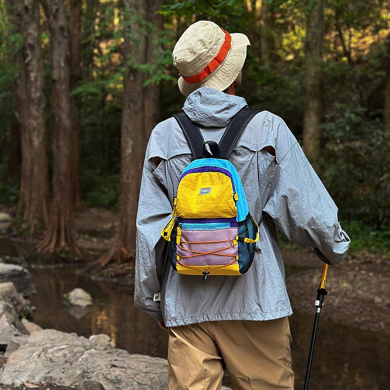 Backpack for Women, Large-capacity Casual Schoolbag, Outdoor Sporty Style, Lightweight Mountaineering and Travel Backpack