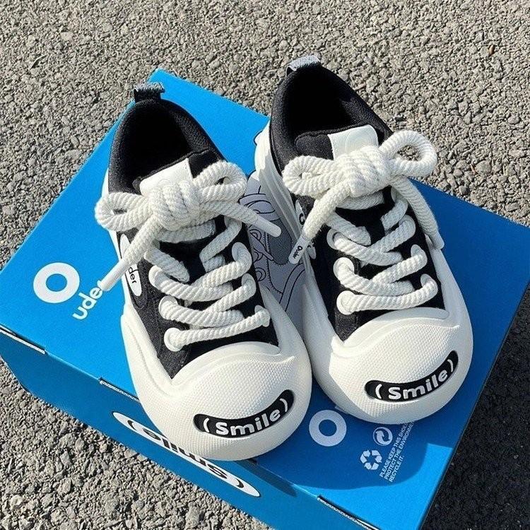 Ugly cute big head women's shoes 2026 new spring and autumn princess shoes junior high school students sports platform explosion casual bread shoes