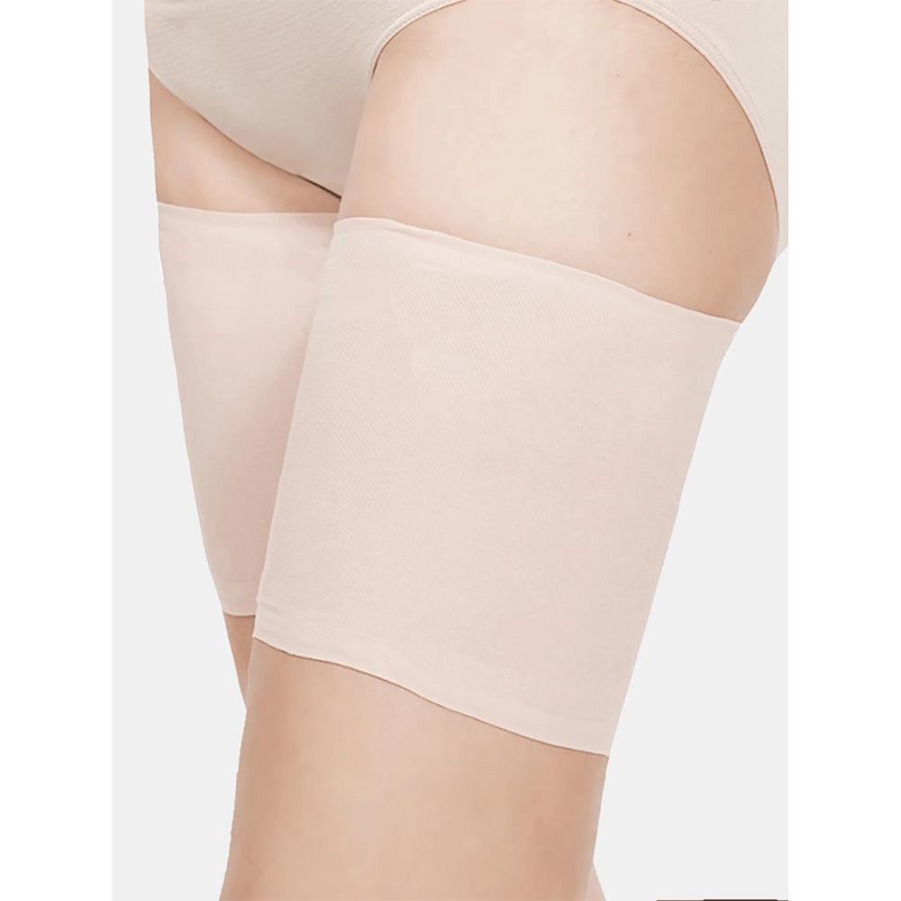 Fasce Cosciali in Silicone ad Alta Elasticità Anti-Sfregamento per Donne, Cinghie Protettive per Gambe Antiscivolo, Anti-Aggancio Senza Arrotolamento