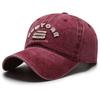 Fashion Letter NEW YORK Embroidery Baseball Cap Washed Cotton Visor Baseball Hats Adjustable Peaked Cap For Man Women