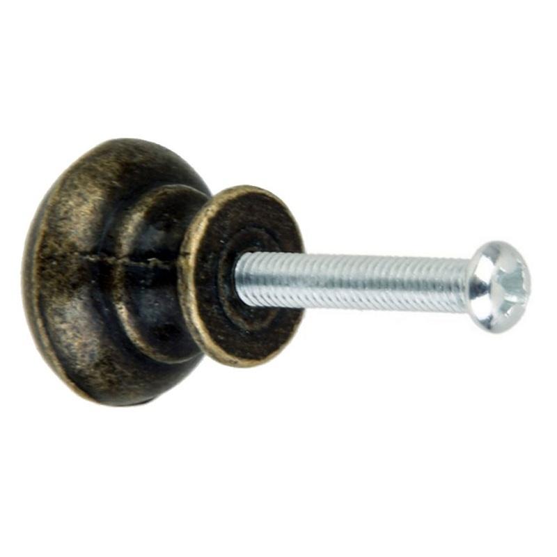 6 Stück Retro Küchenschrank Schrank Türgriff Schubladenknauf Antik Messing