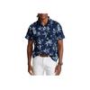 Polo Ralph Lauren Bedrucktes einreihiges Poloshirt Herren Hemden Blau MNPOWOV1N820440-999