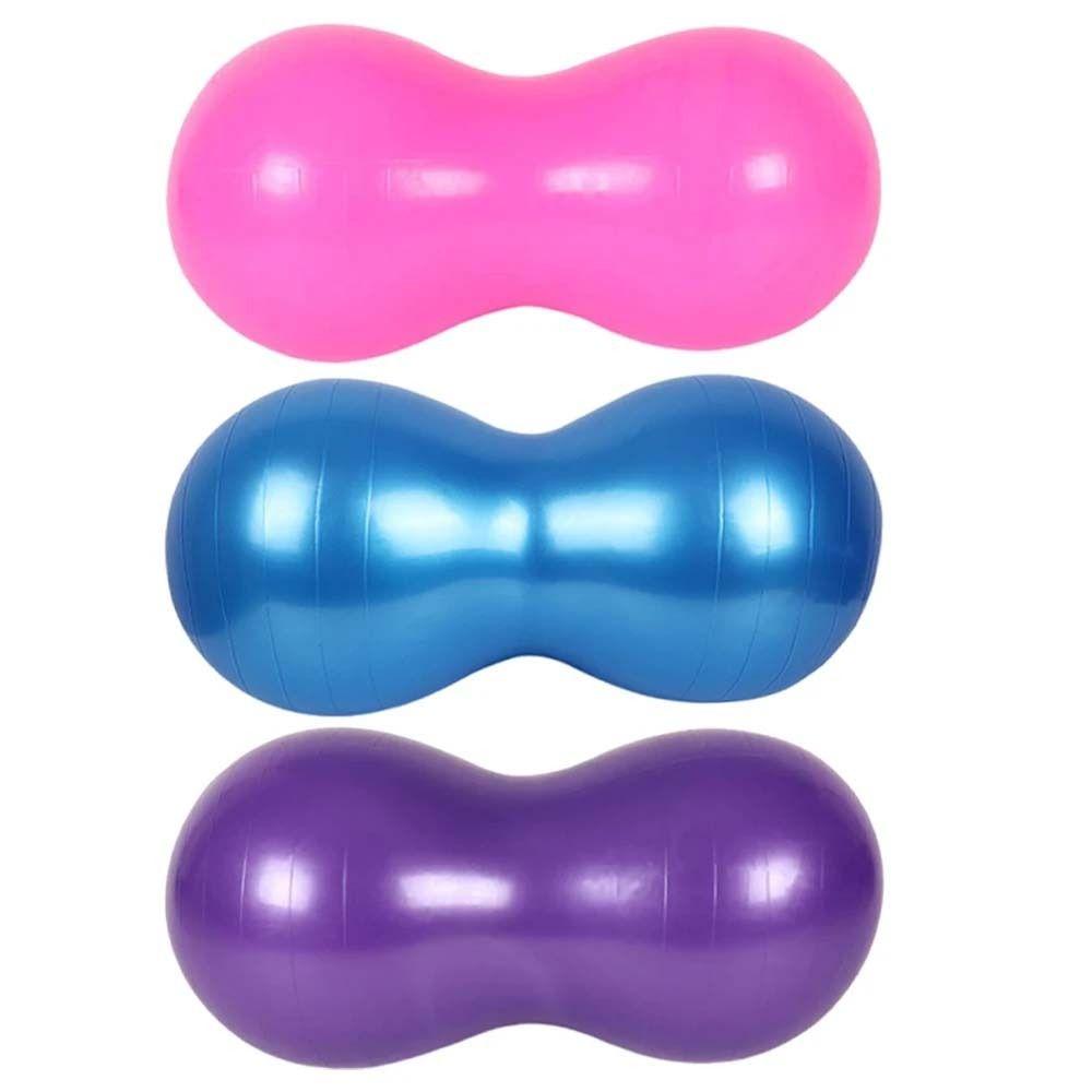 Thickened Peanut Ball Anti-Burst Yoga Fitness Ball Balance Sports Pilates Yoga Ball  Adult Fitness