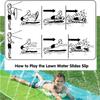 Inflatable Lawn Water Slide Summer Swimming Pool Waterslides Kids Outdoor Water Play Game Backyard Water Toy Sprinkler