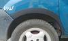 Накладки на арки (4 шт, черные) Металл для Renault Kangoo 1998-2008 гг