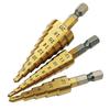 High\-speed Step Drill Bit Woodworking Deburring Chamfer Metric 4 \- 12 / 20mm HSS Cone Drill Bit Rotary Tool