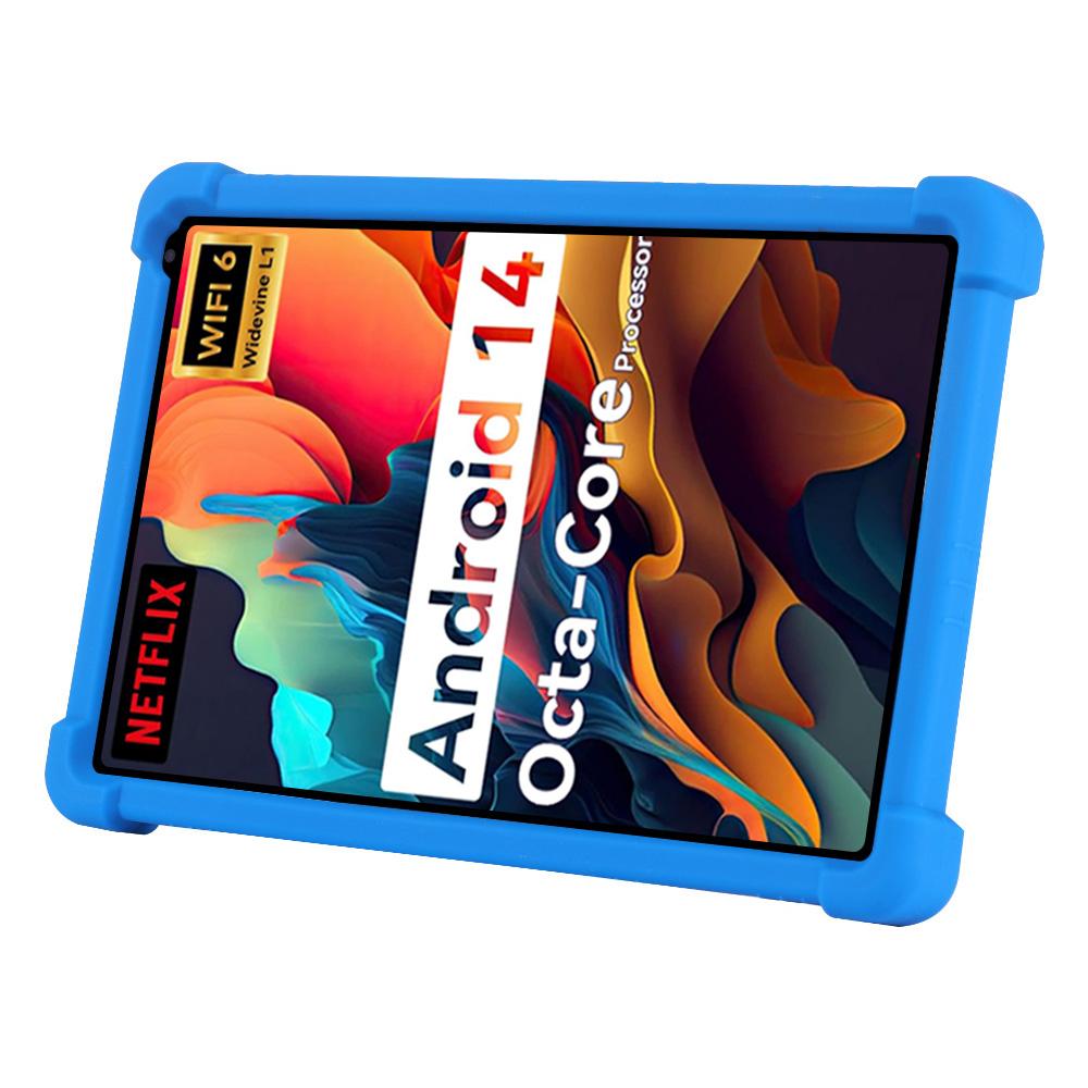 For URAO C109L 10 Inch Tablet Case Shell Shockproof Silicone Tablet Cover Lightweight Kids Friendly