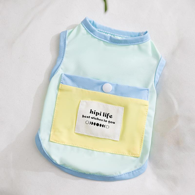 Pet Summer Thin Sunscreen Cooler Vest Pet Bigbear Teddy Pomeranian Cat Small Dog Dog Clothing