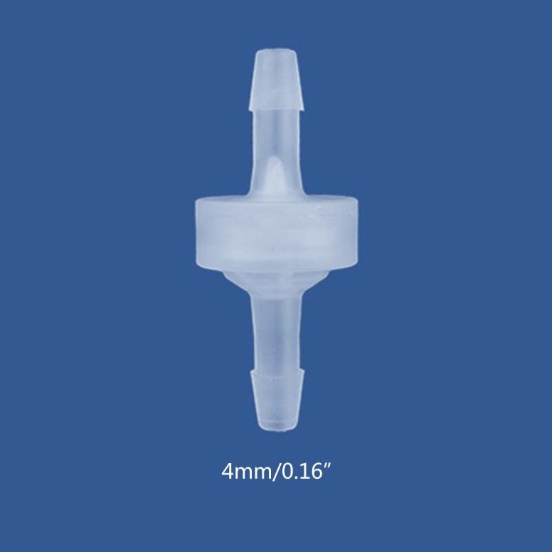 Priemer 3 mm 4 mm 6 mm Plastový spätný ventil Jednosmerný Pagoda Inline Bez spätného toku Zátka pre kvapaliny Voda