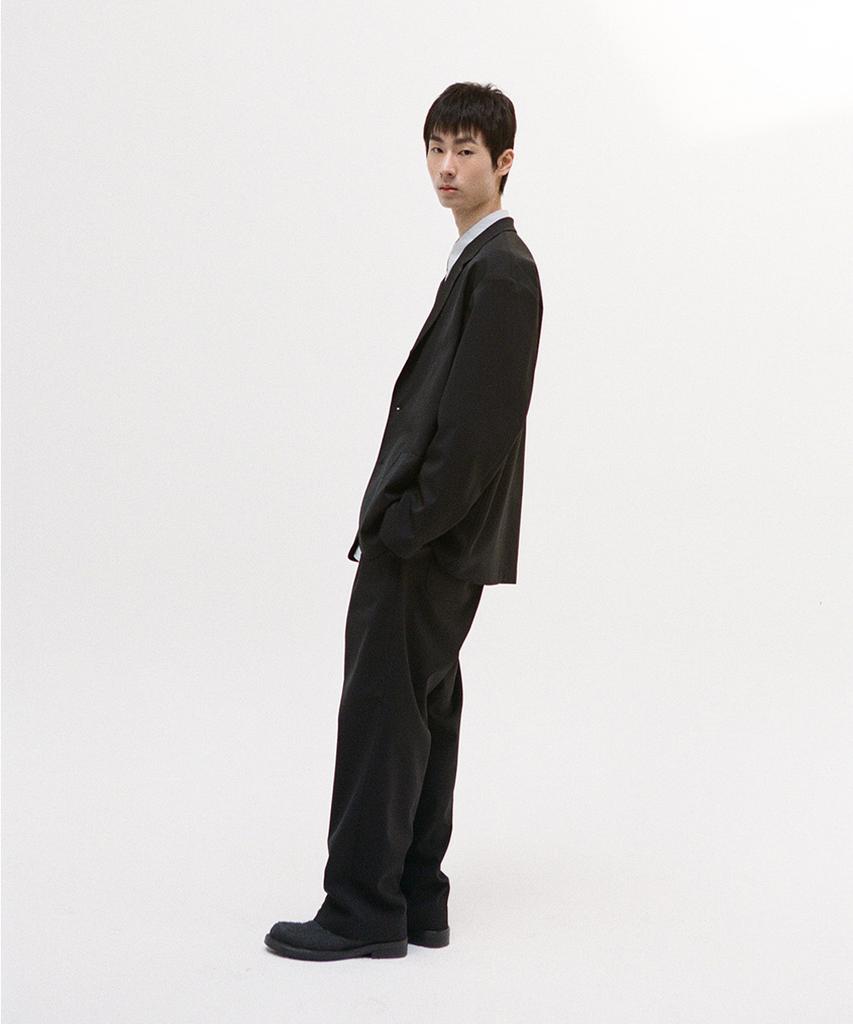 Horlisun Aston High Twist Twill Sport Jacket Charcoal