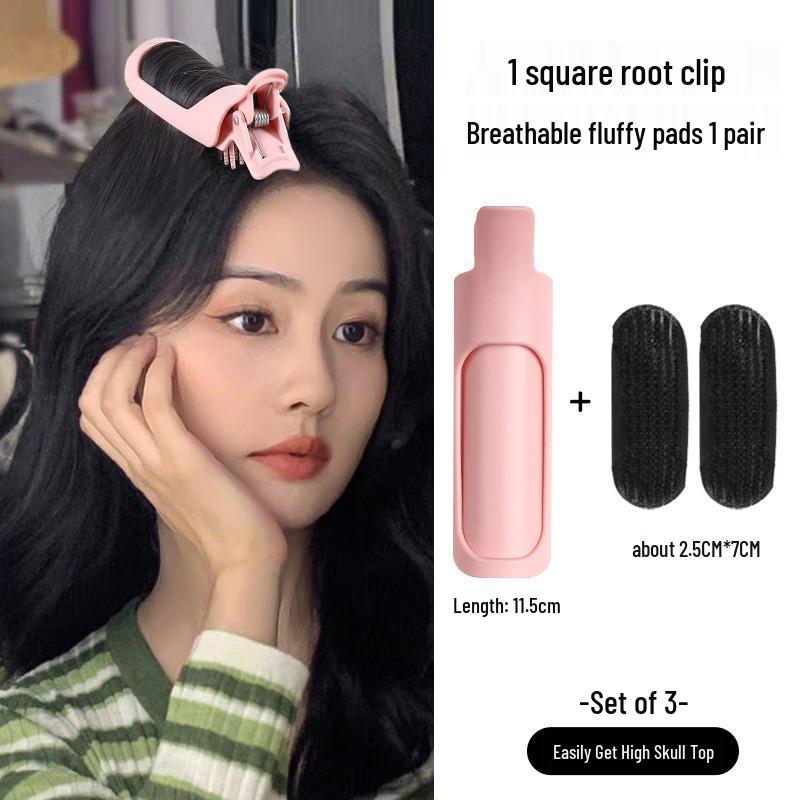 High Crown Hair Root Fluffy Wiglet - Invisible Hair Bun & Comb Accessory