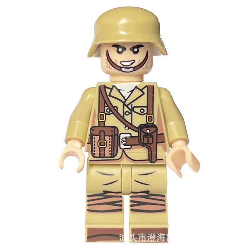 Military Building Block Doll Collection Series Building Block Children'S Toy Assembly