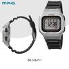 MAG Digital Solar Dual Power 10 ATM Wasser Urethan Etwas Kleiner Geeignet für und Noah Präzisionsuhr, Beständig, Armband, Größe, Kinder, Herren,