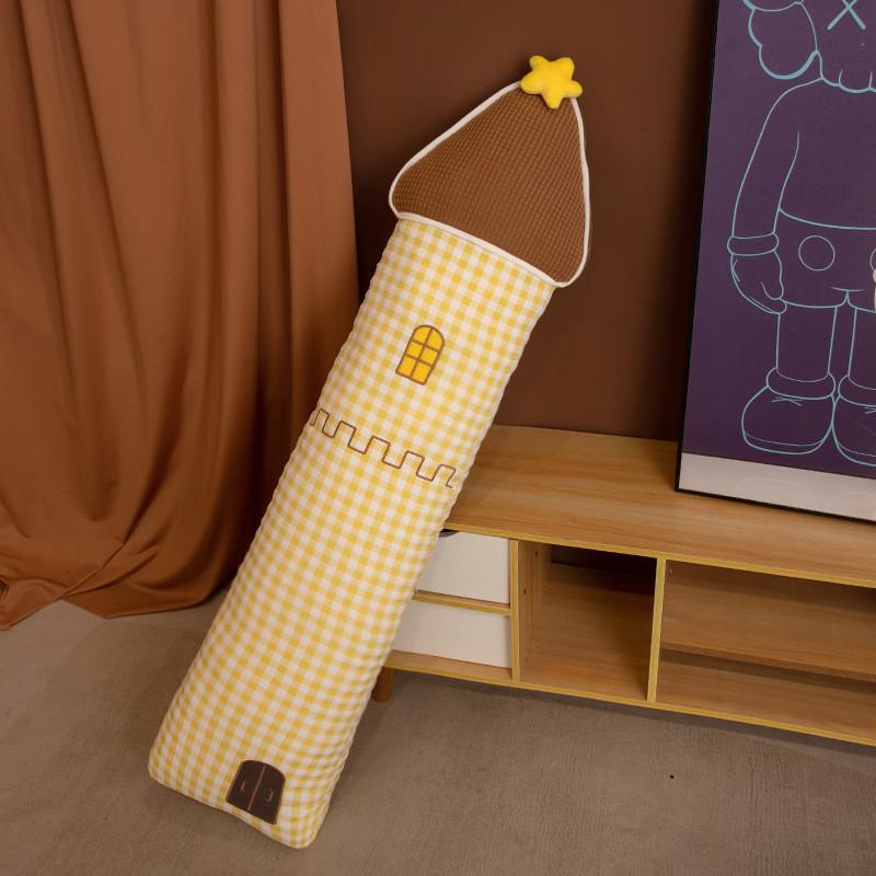 

Cute Cartoon Girl Sleep Leg Support Pillow With Removable Cover For Bedside Comfort 90cm