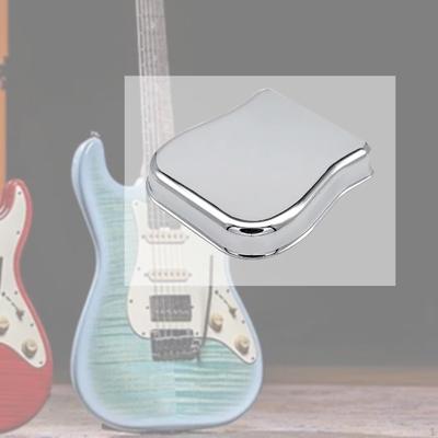 Bridge Cover Replacement Easy Installation Zinc Alloy Wear Resistant Compact for Bass Guitar