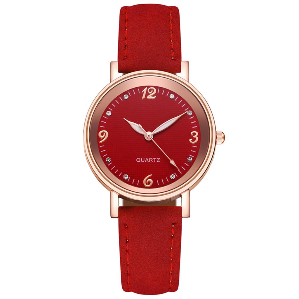 Luxury Quartz Wristwatch Female Fashion Quartz Women's Wristwatch Watches Stainless Steel Case Belt