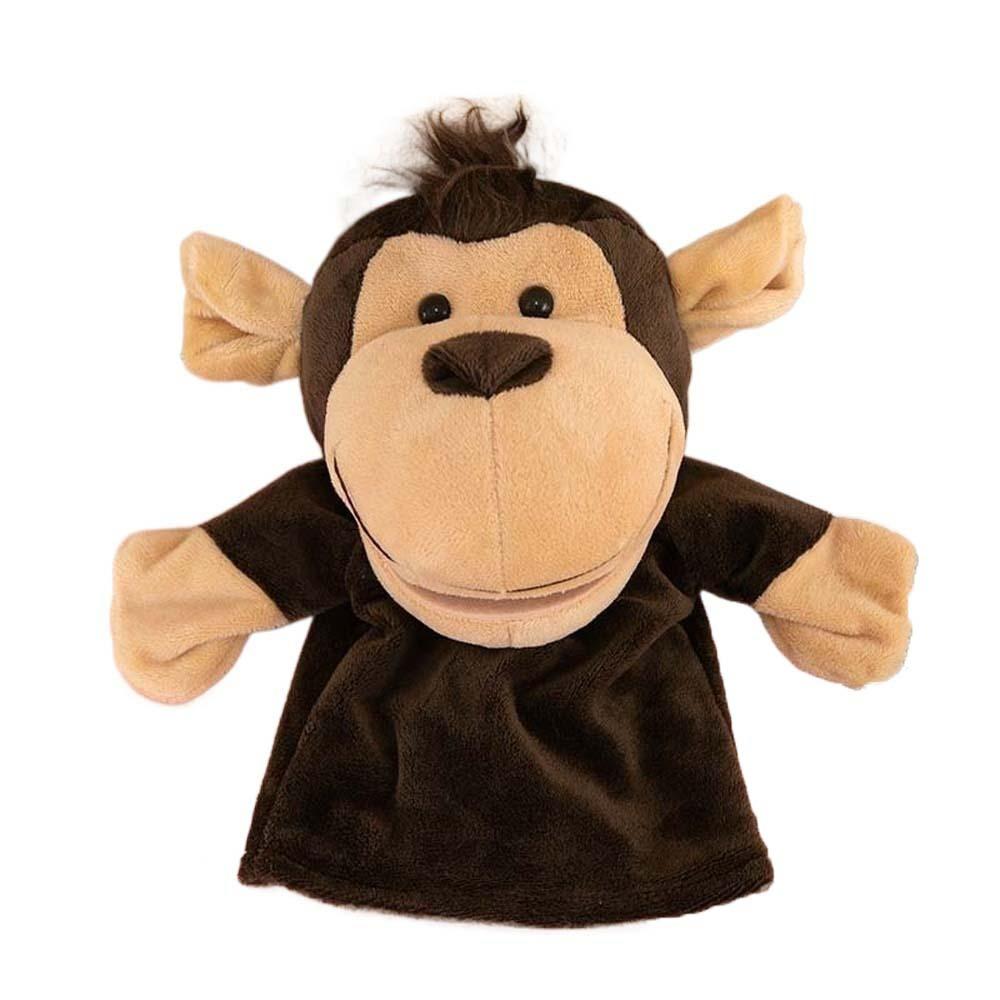 

Интерактивная Плюшевая Кукла-Рука Набивные Куклы-Успокашки Игровая Кукла Животное Марионетка на Руку Малыш Monkey