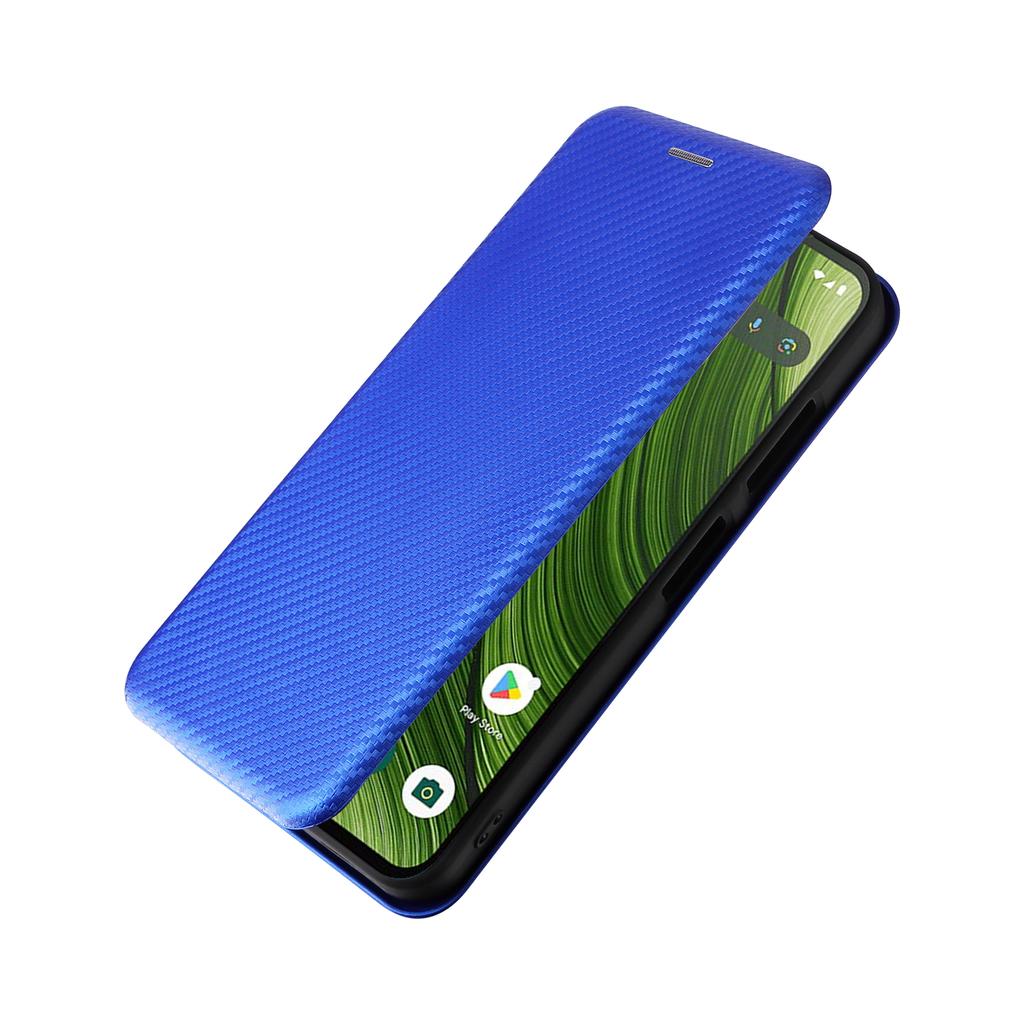 For Fairphone 6 Case Carbon Fiber Texture Drop-Proof PU Leather Phone Cover