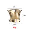Gold Dessert Table Decorations Display Show Stand Buffet Wedding Banquet Tea Break Table Fruit Platter Cake Round Dessert Tray