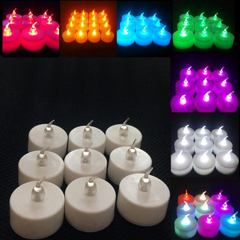 Timeless 24pcs Flameless Led Candle Tea Lights For Charming Christmas Celebrations
