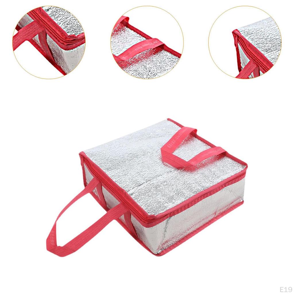 Food Warmer Bag for Pizza Delivery with Handle And Storage