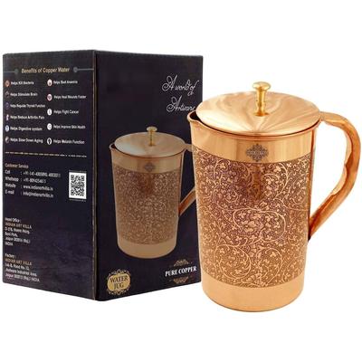 2 Λίτρων Χάλκινη Κανάτα Νερού Καθαρή Χάλκινη Κανάτα. Σε αυτή την εποχή που ο κόσμος μαστίζεται από τη Ρύπανση