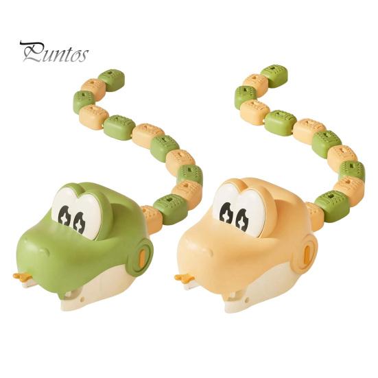 Two Player Battle Snake Toy 1/2 Sets RC Electric Magnetic Toy, Remote Control Eating Itself with Magnet for Kids, Hands-Eye Coordination 2 Players