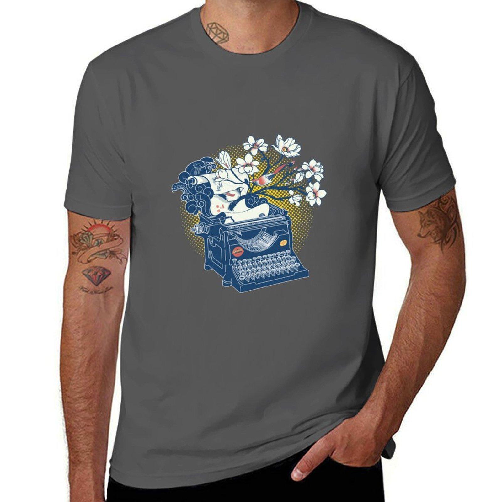 

Blossom T-Shirt t shirt man casual man t shirt summer T-Shirt 4XL