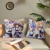 Nekopara Cat Girl Stitch Lucky Dragon Pillow Cover Sofa Cushion Cover Home Room Decoration Children Gift