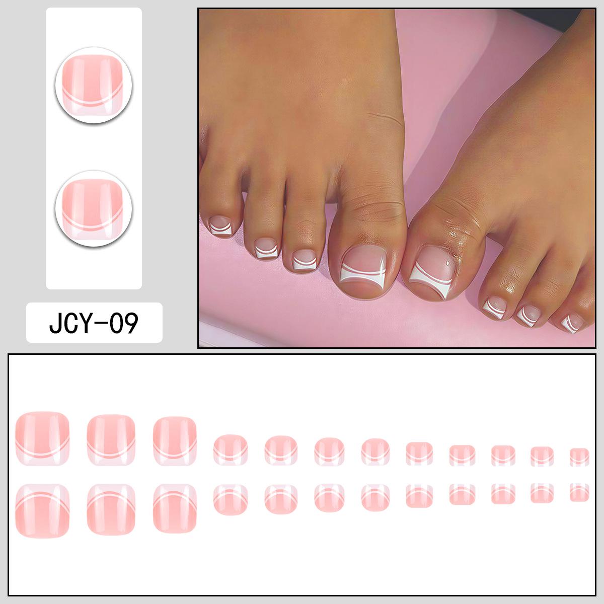 

Skin-Brightening Toenail Tips – Enhance your Nails with Hot-Selling Nail Art Patches. Glue type