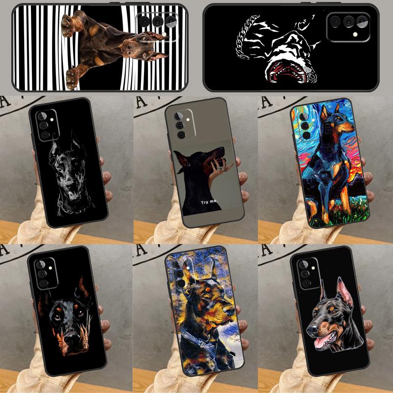 Dachshund Doberman Dog Case For Samsung Galaxy A26 A54 A14 A36 A16 A33 A56 A15 A55 A53 A35 A22 A32 A52 A34 A05 A06