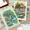 Twilight Jiangnan Four Seasons Landscape Sticker Series: Miniature & Large DIY Painting Stickers (4 Types)
