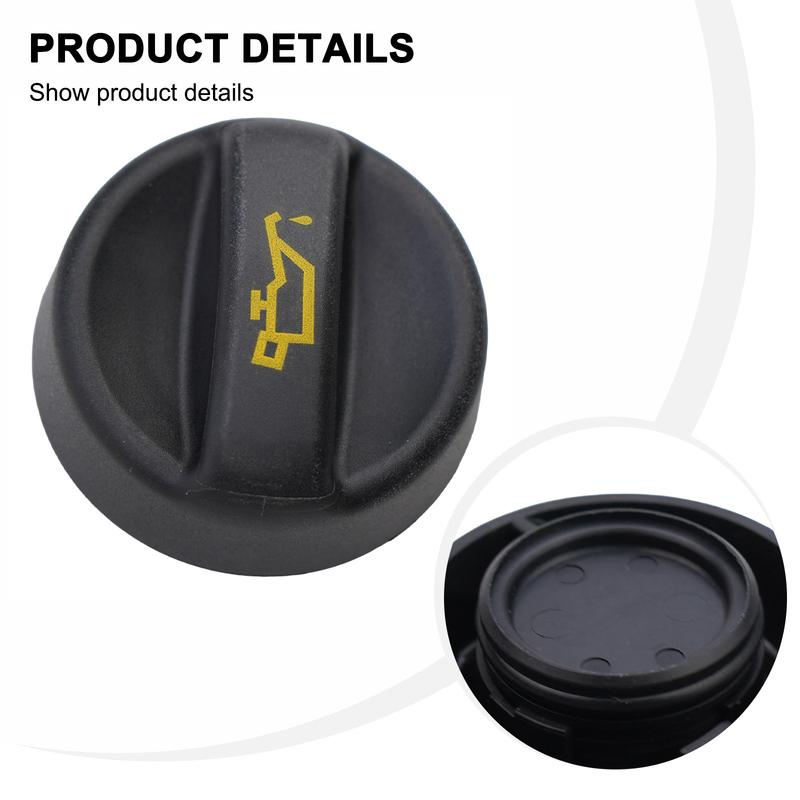 Filler Cover Oil Filler Cap Garden Indoor 1 Pc 9670015080 Black Direct Replacement Easy Tallation Replacements