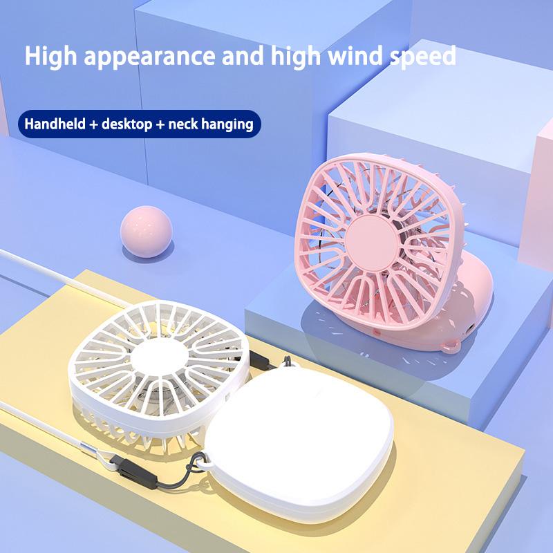Mini Portable Fan Multi Speed Fan Adjustment Usb Charging Folding Fan Portable Desktop Office Convenient Pocket Small Fans