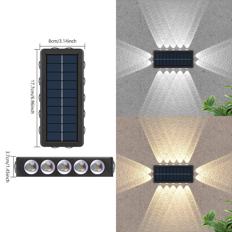 Waterproof Outdoor Solar Wall Light - Garden Villa, Courtyard & Balcony Decorative Lamp