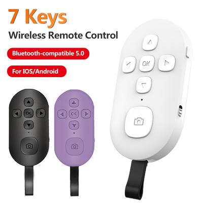 Mobile Phone Selfie Shutter Wireless Remote Controller for IOS/Android E-book Page Turning Bluetooth-compatible 5.0 Controller