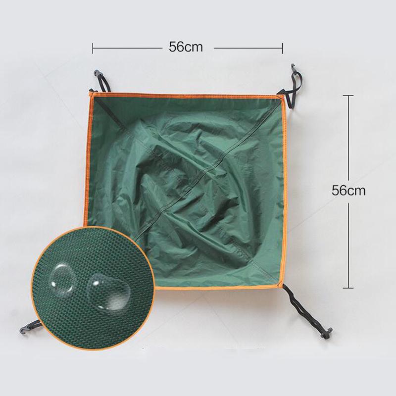 Sun Shelter Shade Outdoor Camping Survival Coating Waterproof Beach Tent Head Cloth Cover Ultralight Tarp Rainproof Awning