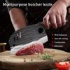2pcs Stainless Steel Sharp Kitchen Boning Knife Forged Handmade Chef Meat Cleaver Butcher Fruit Vegetable Knives Set