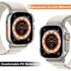 360 Grad Vollschutzhülle Für Apple Watch Ultra 49mm Displayschutzhülle Schutzschale Für iWatch Ultra 49mm TPU Stoßfängerhülle