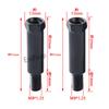 EsiFare Fahrradspiegel Verlängerungsadapter 8mm 4 Stück Fahrradspiegel Umrüstadapter Positiv und Negativ