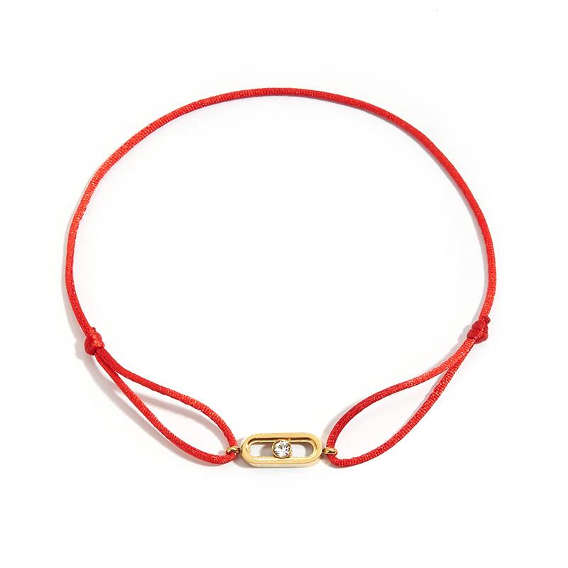 Colorful Cord Bracelet Set with Gold Crystal Charm Adjustable Handmade Boho Bracelets for Women, Minimalist Stackable Jewelry Gift