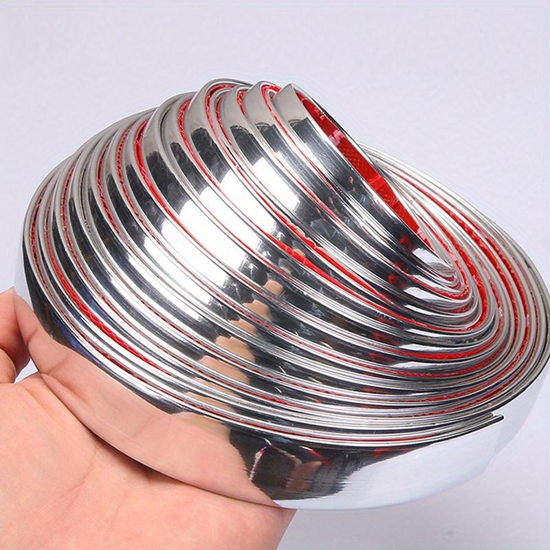 Car Trim Strip Window Trim Chrome Strip Non-fading Universal Lip Tape Exterior Trim Door Trim Strip