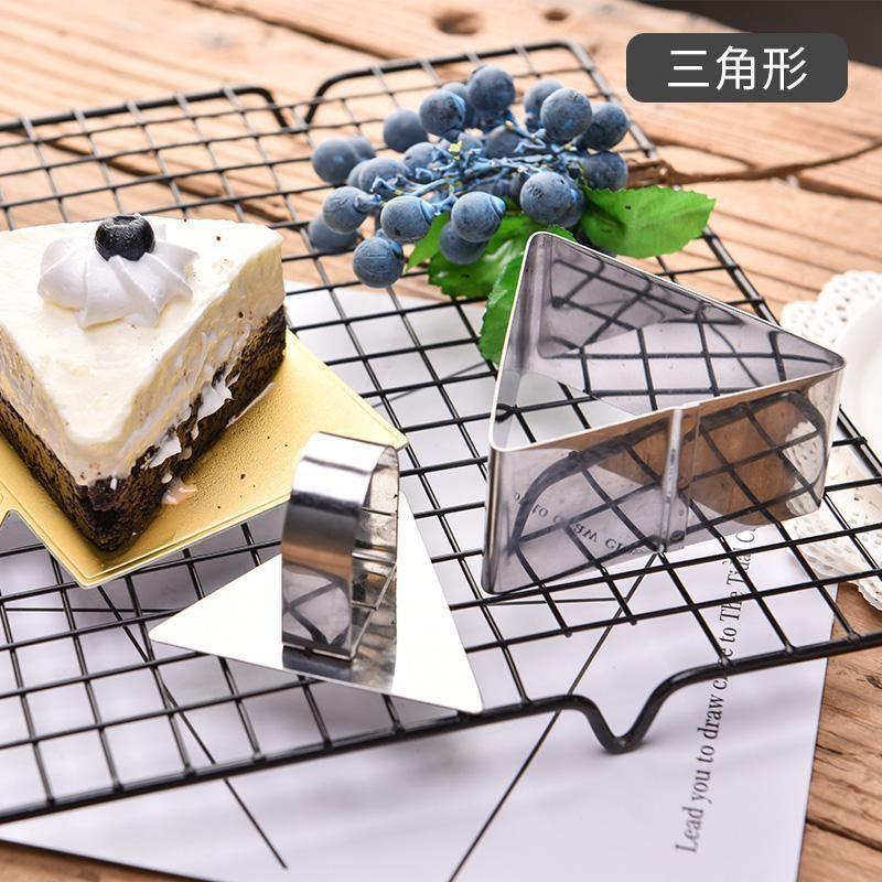 Stainless Steel Mousse Ring Cake Mold Round Flower Square Shape Cutting Die Biscuit Dessert Mold Pastry Cutter Baking Mould 2021